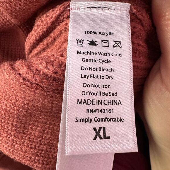 Lularoe Lauren Sweater Dress - Size XL - Picture 6 of 7